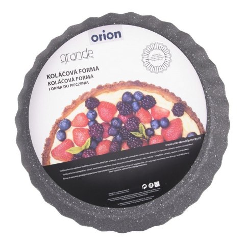 Forma do pieczenia tarty pizzy na tartę granitowa GRANDE 28 cm Forma do pieczenia tarty pizzy na tartę granitowa GRANDE 28 cm