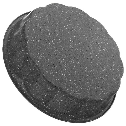 Forma do pieczenie blacha do ciasta pizzy zapiekania okrągła granitowa GRANDE 28,5 cm Forma do pieczenie blacha do ciasta pizzy zapiekania okrągła granitowa GRANDE 28,5 cm