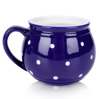 Kubek ceramiczny niebieski 200 ml