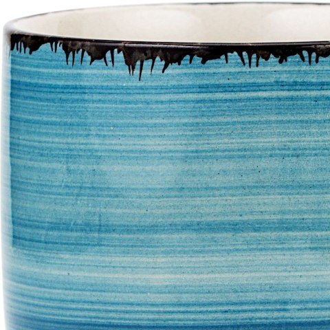 Kubek ceramiczny z uchem do picia kawy herbaty FADED BLUE 355 ml Kubek ceramiczny z uchem do picia kawy herbaty FADED BLUE 355 ml