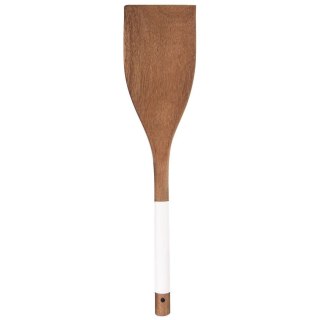 Łopatka kuchenna drewniana akacjowa 30 cm do mieszania przewracania mieszania