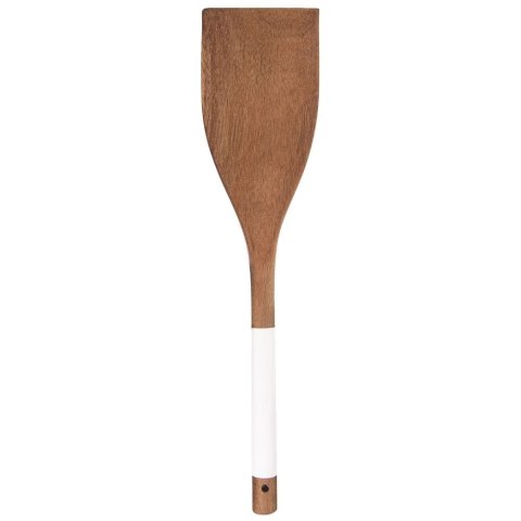 Łopatka kuchenna drewniana akacjowa 30 cm do mieszania przewracania mieszania Łopatka kuchenna drewniana akacjowa 30 cm do mieszania przewracania mieszania