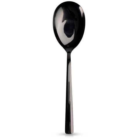 Łyżka do sałaty stalowa czarna 25 cm BLACK Łyżka do sałaty stalowa czarna 25 cm BLACK