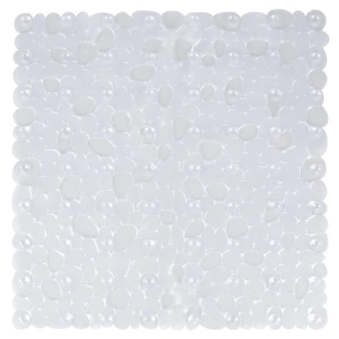 Mata antypoślizgowa pod prysznic przezroczysta 51x51 cm Mata antypoślizgowa pod prysznic przezroczysta 51x51 cm