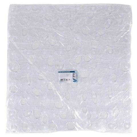 Mata antypoślizgowa pod prysznic przezroczysta 51x51 cm Mata antypoślizgowa pod prysznic przezroczysta 51x51 cm