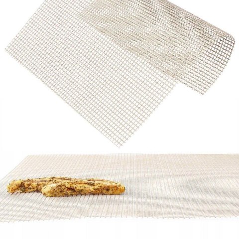 Mata teflonowa nieprzywierająca do grillowania pieczenia w piekarniku 42x36 cm Mata teflonowa nieprzywierająca do grillowania pieczenia w piekarniku 42x36 cm