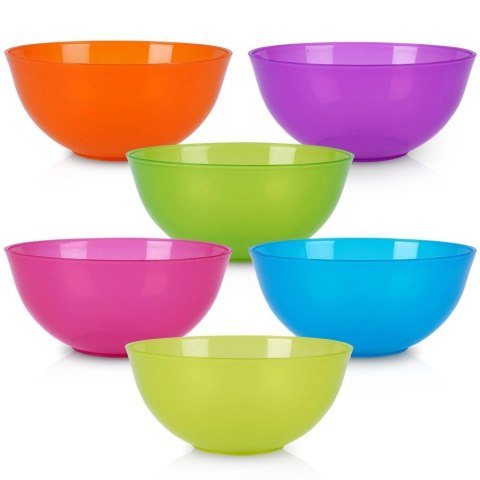 Miseczki plastikowe 13 cm, 450 ml 6 szt. Miseczki plastikowe 13 cm, 450 ml 6 szt.