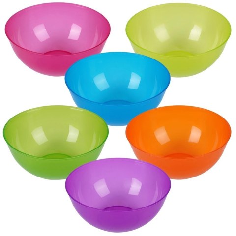 Miseczki plastikowe 13 cm, 450 ml 6 szt. Miseczki plastikowe 13 cm, 450 ml 6 szt.