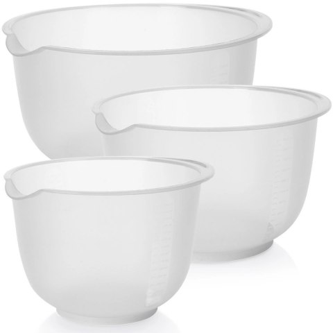 Miska kuchenna do miksowania z miarką 1,5 / 2 / 2,5 l 3 szt. Miska kuchenna do miksowania z miarką 1,5 / 2 / 2,5 l 3 szt.
