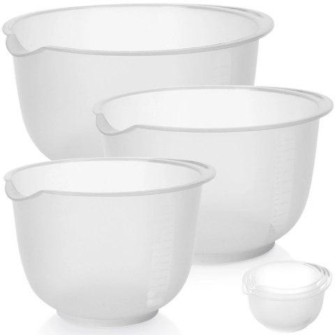 Miska kuchenna do miksowania z miarką 1,5 / 2 / 2,5 l 3 szt. Miska kuchenna do miksowania z miarką 1,5 / 2 / 2,5 l 3 szt.