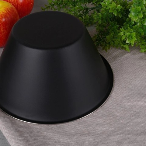Miska kuchenna stalowa czarna 22 cm, 2 l Miska kuchenna stalowa czarna 22 cm, 2 l