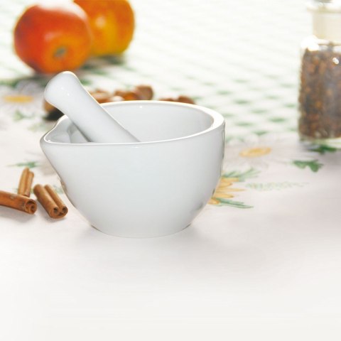 Moździerz do przypraw ceramiczny 8 cm z tłuczkiem Moździerz do przypraw ceramiczny 8 cm z tłuczkiem