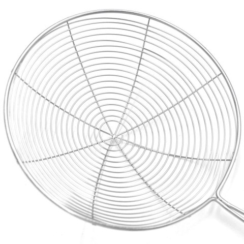 Nabierak szumówka cedzak łyżka cedzakowa stalowa 35 cm Nabierak szumówka cedzak łyżka cedzakowa stalowa 35 cm