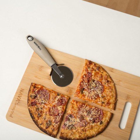 Nóż do pizzy krajalnica krajaczy radełko okrągłe 21 cm Nóż do pizzy krajalnica krajaczy radełko okrągłe 21 cm