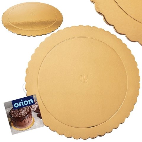 Podkład pod tort, ciasto złoty 30 cm Podkład pod tort, ciasto złoty 30 cm