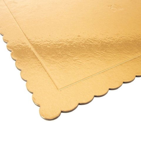 Podkład pod tort, ciasto złoty prostokątny 40x30 cm Podkład pod tort, ciasto złoty prostokątny 40x30 cm