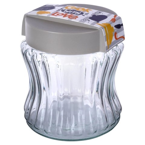 Pojemnik na produkty sypkie szklany 900 ml Pojemnik na produkty sypkie szklany 900 ml
