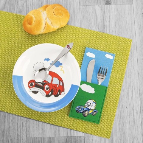 Pokrowiec etui na sztućce AUTO 21x9 cm Pokrowiec etui na sztućce AUTO 21x9 cm