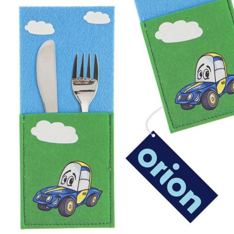 Pokrowiec etui na sztućce AUTO 21x9 cm Pokrowiec etui na sztućce AUTO 21x9 cm