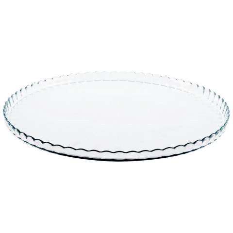 Półmisek szklany talerz patera szklana 32 cm Półmisek szklany talerz patera szklana 32 cm