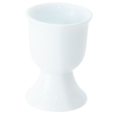 Porcelanowa podstawka do jajek kieliszek na jajko na jajka biała Porcelanowa podstawka do jajek kieliszek na jajko na jajka biała