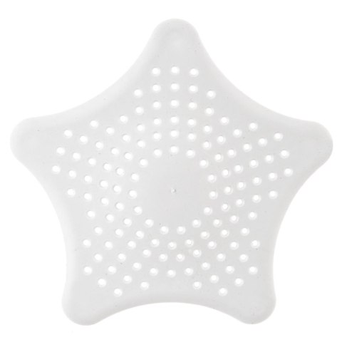 Sitko do zlewu z przyssawkami białe16 cm