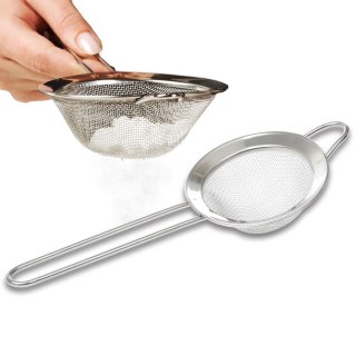 Sitko kuchenne stalowe cedzak durszlak stalowy 7,5 cm