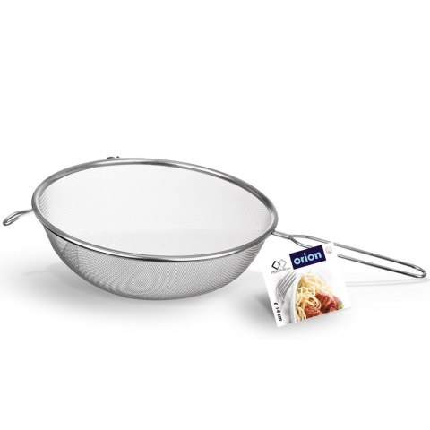 Sitko kuchenne stalowe z rączką okrągłe cedzak durszlak przesiewacz 14 cm Sitko kuchenne stalowe z rączką okrągłe cedzak durszlak przesiewacz 14 cm