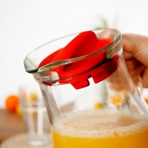 SZKLANY DZBANEK Z POKRYWKĄ Z UCHWYTEM 2,1L SOK SZKLANY DZBANEK Z POKRYWKĄ Z UCHWYTEM 2,1L SOK