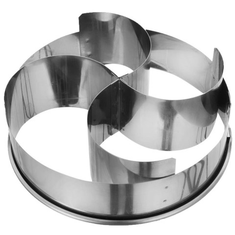 Stalowy wykrawacz do kajzerek forma do bułki kajzerki foremka 10,5 cm Stalowy wykrawacz do kajzerek forma do bułki kajzerki foremka 10,5 cm