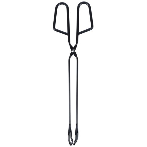 Szczypce grillowe metalowe czarne 31,5 cm Szczypce grillowe metalowe czarne 31,5 cm