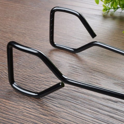 Szczypce grillowe metalowe czarne 31,5 cm Szczypce grillowe metalowe czarne 31,5 cm