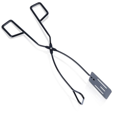 Szczypce grillowe metalowe czarne 41,5 cm Szczypce grillowe metalowe czarne 41,5 cm