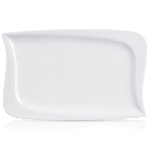 Talerz do serwowania porcelanowy MONA 28x18 cm Talerz do serwowania porcelanowy MONA 28x18 cm