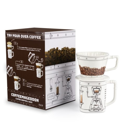 Coffeemageddon Dripper i Kubek do parzenia kawy Coffeemageddon Dripper i Kubek do parzenia kawy