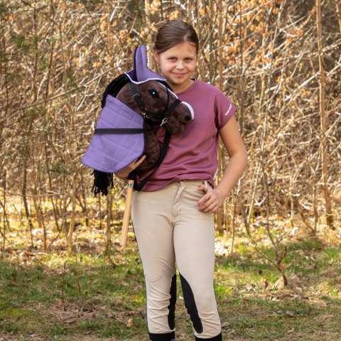 Derka dwustronna i nauszniki Skippi dla Hobby Horse - wrzos i śliwka Derka dwustronna i nauszniki Skippi dla Hobby Horse - wrzos i śliwka