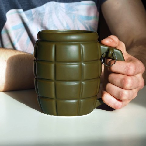 Gigantyczny Kubek Granat Zielony prezent dla niego Gigantyczny Kubek Granat Zielony prezent dla niego