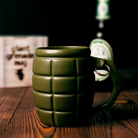 Gigantyczny Kubek Granat Zielony prezent dla niego Gigantyczny Kubek Granat Zielony prezent dla niego