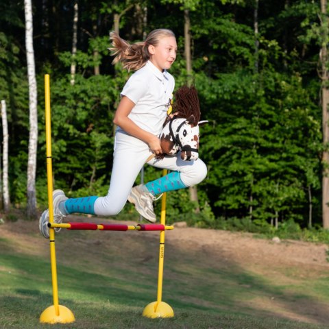 Hobby Horse Skippi - Gniado - srokaty A5 - z kantarem i wodzami - polski Hobby Horse Skippi - Gniado - srokaty A5 - z kantarem i wodzami - polski