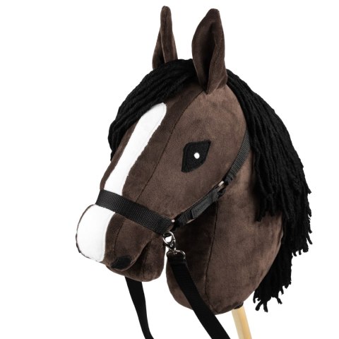 Hobby Horse Skippi - Gniady - duży koń na kiju - A3 - kantar w zestawie Hobby Horse Skippi - Gniady - duży koń na kiju - A3 - kantar w zestawie