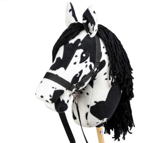 Hobby Horse Skippi - Karo - srokaty - duży koń na kiju - A3 - z kantarem Hobby Horse Skippi - Karo - srokaty - duży koń na kiju - A3 - z kantarem