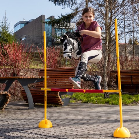 Hobby Horse Skippi - Karo - srokaty - duży koń na kiju - A3 - z kantarem Hobby Horse Skippi - Karo - srokaty - duży koń na kiju - A3 - z kantarem