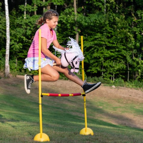 Hobby Horse Skippi - koń na kiju - różowy A5 - lekki i poręczny Hobby Horse Skippi - koń na kiju - różowy A5 - lekki i poręczny