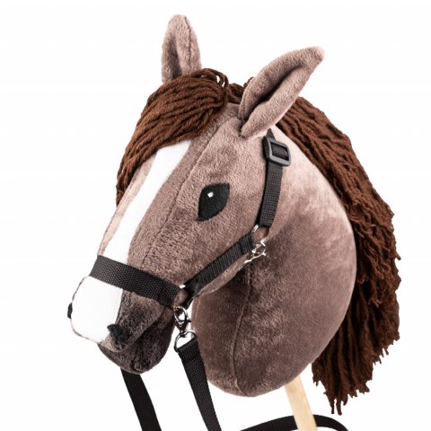 Hobby horse Skippi gniady koń kiju duży A3 kantar Hobby horse Skippi gniady koń kiju duży A3 kantar