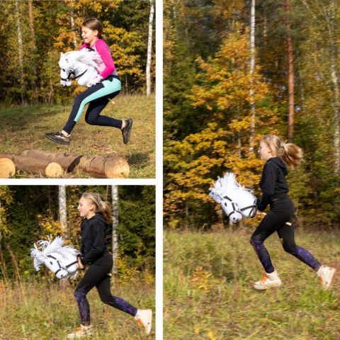 Hobby horse Skippi koń na kiju duży A3 kantar Hobby horse Skippi koń na kiju duży A3 kantar