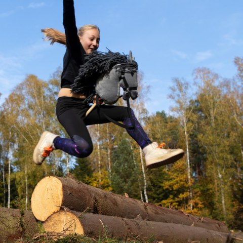 Hobby horse Skippi koń na kiju duży A3 kantar Hobby horse Skippi koń na kiju duży A3 kantar