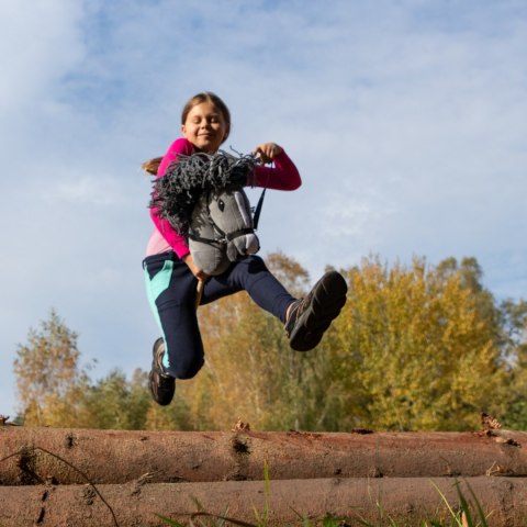 Hobby horse Skippi koń na kiju duży A3 kantar Hobby horse Skippi koń na kiju duży A3 kantar