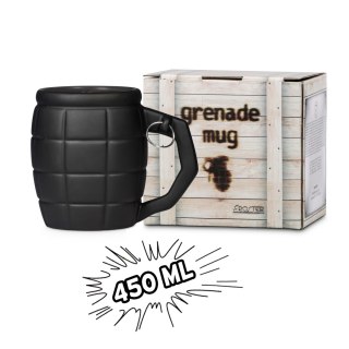 Kubek Granat Czarny 450ml dla niego chłopaka męża