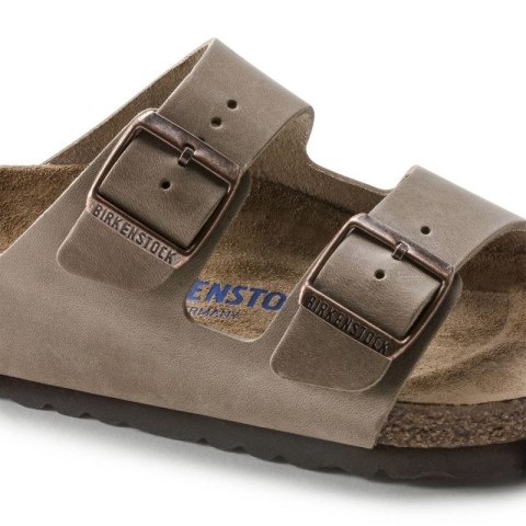 Klapki Birkenstock Arizona Soft Footbed Oiled Leather Tabacco Brown narrow wąskie damskie/męskie (0552813) Klapki Birkenstock Arizona Soft Footbed Oiled Leather Tabacco Brown narrow wąskie damskie/męskie (0552813)