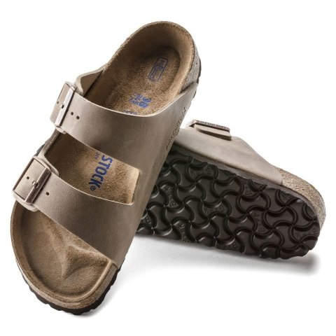 Klapki Birkenstock Arizona Soft Footbed Oiled Leather Tabacco Brown narrow wąskie damskie/męskie (0552813) Klapki Birkenstock Arizona Soft Footbed Oiled Leather Tabacco Brown narrow wąskie damskie/męskie (0552813)